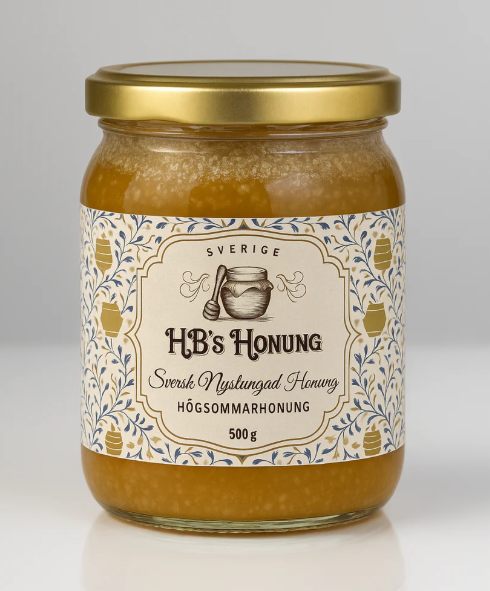 Svensk Nyslungad Honung